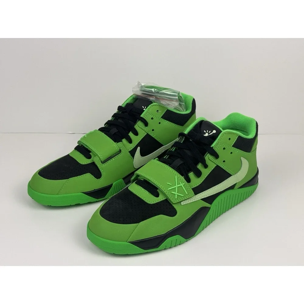 Jordan Travis Scott CJ1 T-REXX Sneakers Men's Size 15 Green Spark IM9113-300